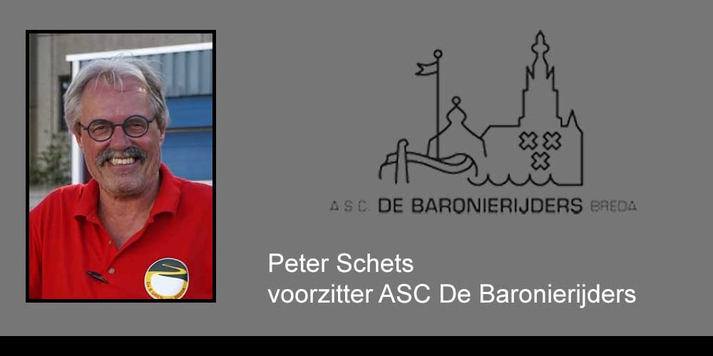 Peter Schets voorzitter ASC De Baronierijders overleden