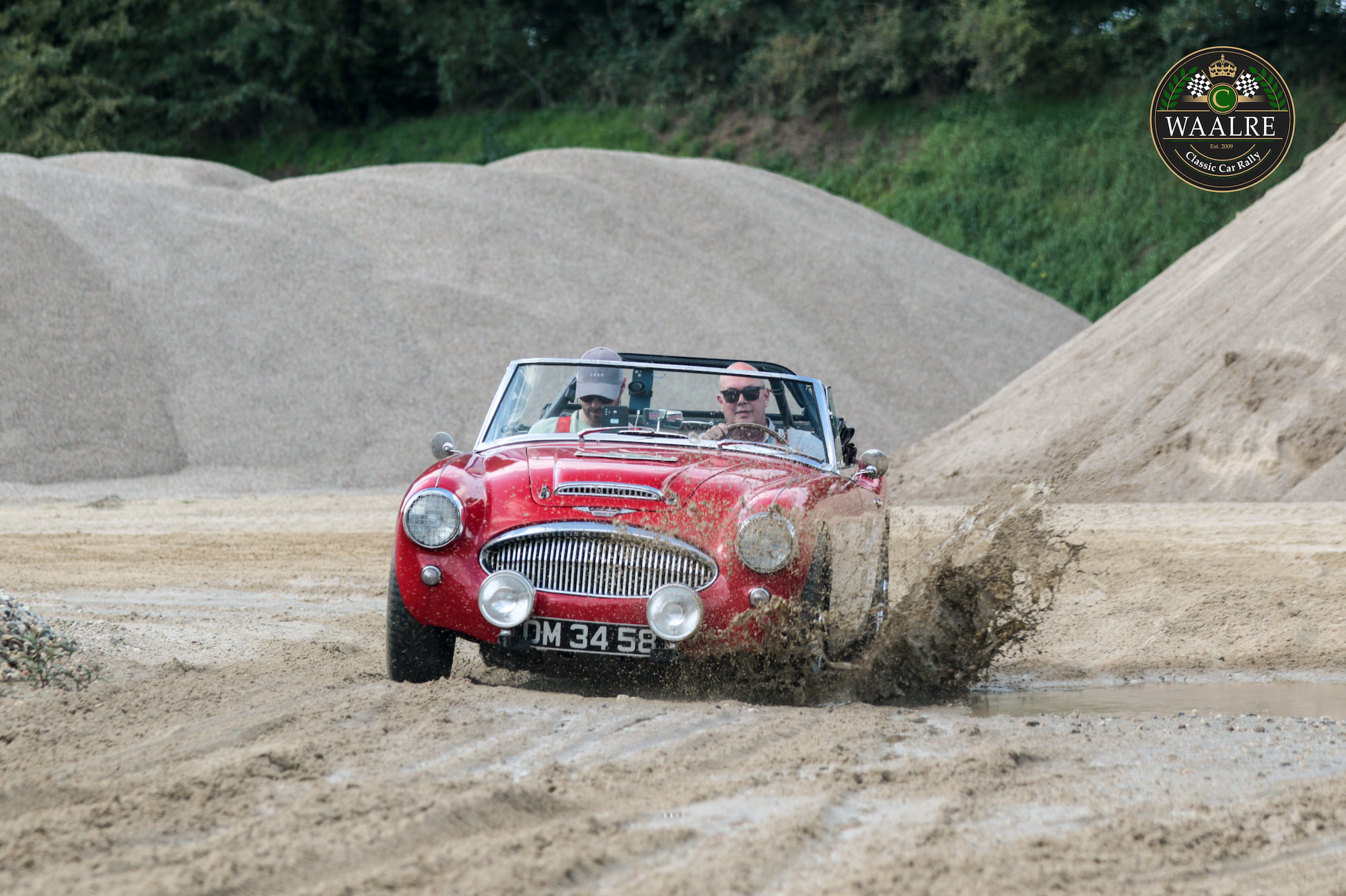 Paul en Daan van den Donk winnen Waalre Classic Car Rally 2023