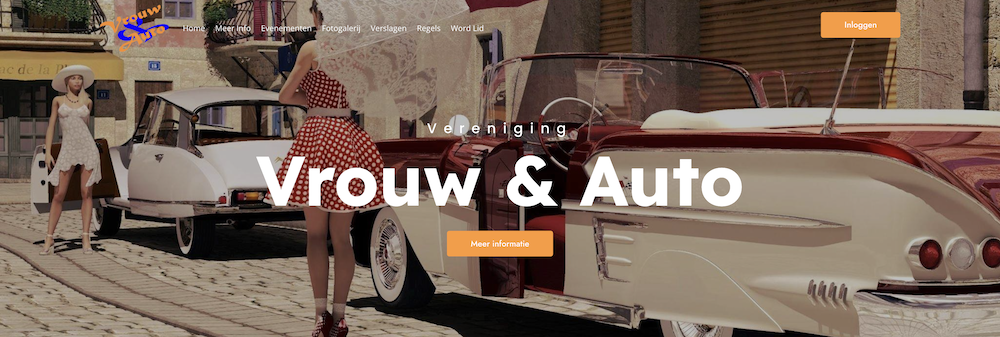 Nieuwe website voor Vrouw &amp; Auto