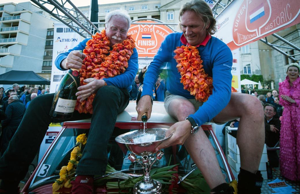 Rinus Sinke - Bart den Hartog winnen 62e Tulpenrallye