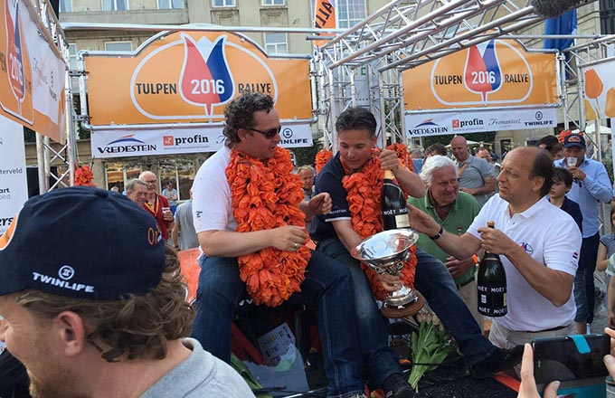 Alexander Leurs - Peter van Hoof winnen 63e Tulpenrallye