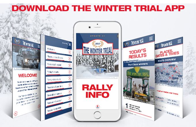Ook de Winter Trial heeft nu een App