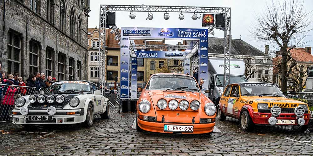 Yves Deflandre opent het palmares Ypres Rally® regularity 2018: