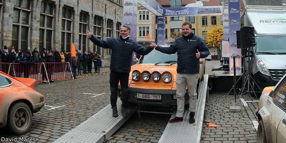 Ypres Historic Regularity 2019: Victorie voor Ruben Maes en Michel Périn