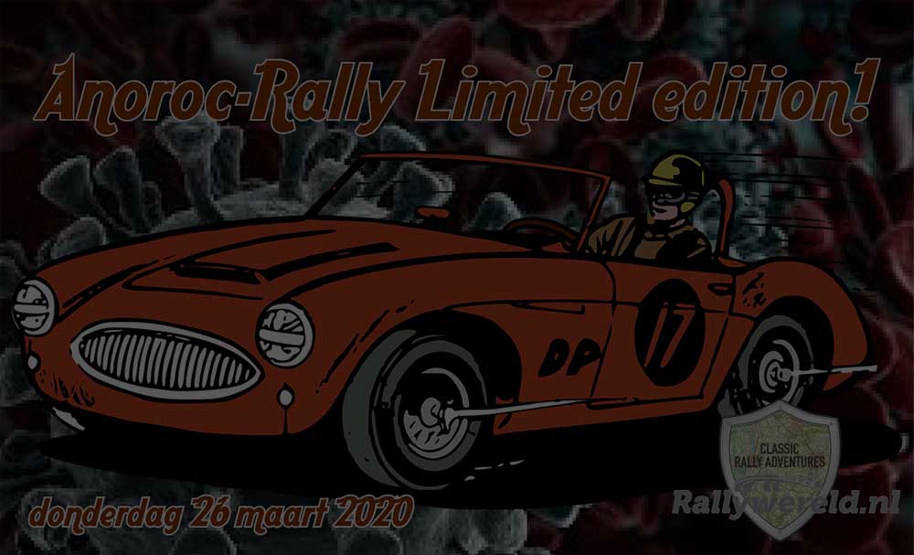 Rallyorganisator slaat alles in de wind!!