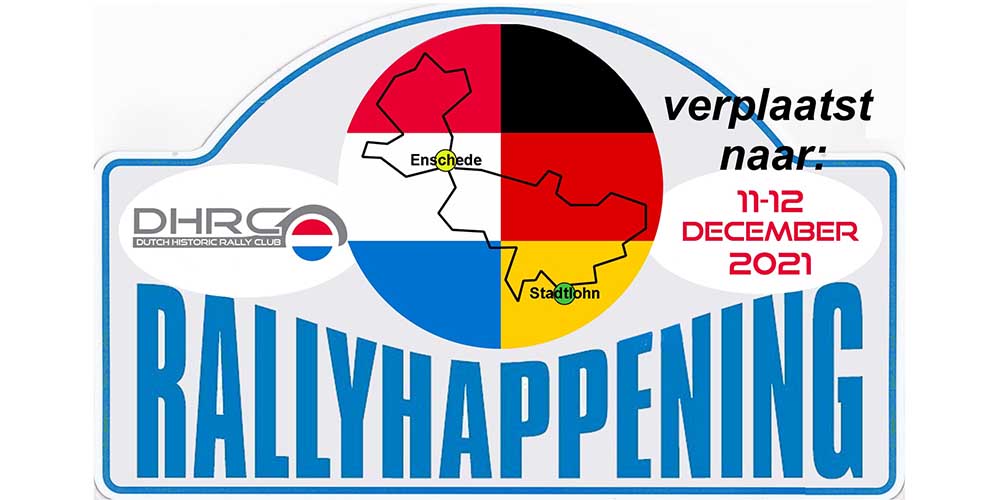 DHRC Rallyhappening voor dit jaar geannuleerd!